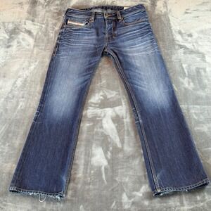 Diesel Industry Men's Jeans Zatiny Bootcut Size 29X30 32X30 (actual) Whiskered